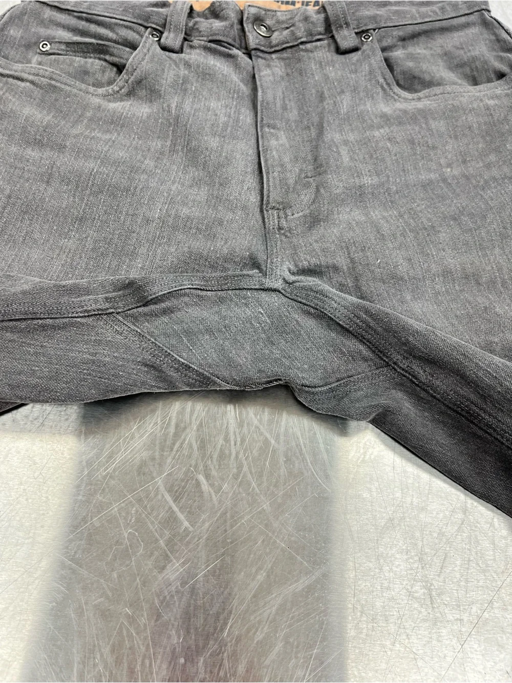 Duluth Trading Co Men's Charcoal Black Straight Jeans 32 x 32